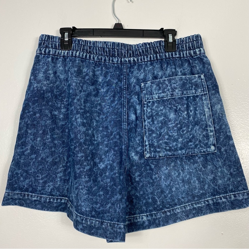 Everlane Blue Acid Wash Jean Shorts large brand new denim - Picture 4 of 6